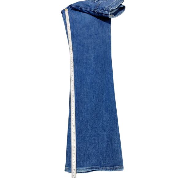 Adriano Goldschmied AG The Ballad Slim Boot Denim Jeans Dark Wash Womens 30R - Picture 6 of 7